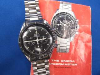 1970s Omega Man on the Moon Watch Chronograph Vintage Speedmaster 