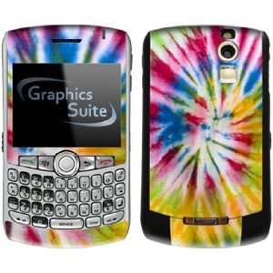  Tie Dye Skin for Blackberry Curve 8330 Phone Cell Phones 