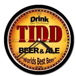  TIDD beer and ale cerveza wall clock 