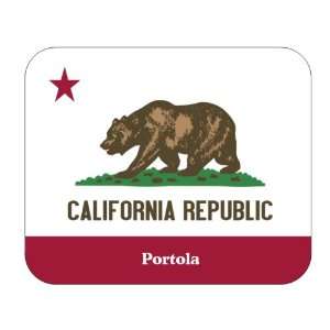  US State Flag   Portola, California (CA) Mouse Pad 