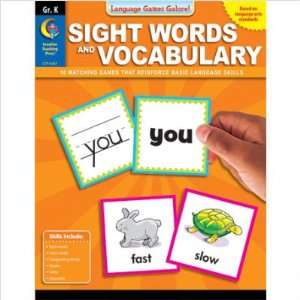  Creative Teaching Press CTP6367 Sight Words And Vocabulary 