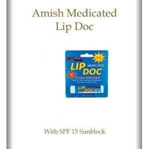  Lip Doc   Medicated Lip Balm with SPF 15 Sunblock   3 Pack 