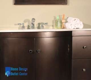 36 Bathroom Vanity Transitional Single Sink Wood Cabinet W/ Marble 