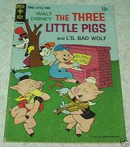 Walt Disneys The Three Little Pigs 2, VG/FN (5.0)  