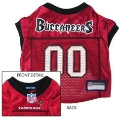 NEW TAMPA BAY BUCCANEERS PET DOG NFL FOOTBALL JERSEY ALL SIZES  