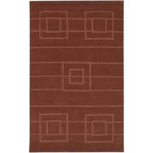  Couristan Nouveau Thatched Rust 35530125 Casual 35 x 55 