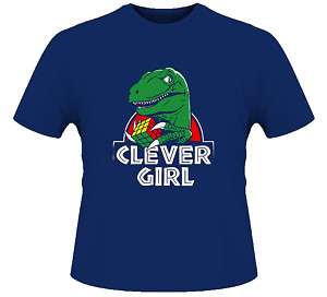 Clever Girl Jurassic Park Movie T Shirt  