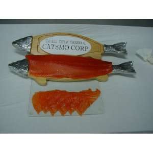 Catsmo Smoked Norwegian Salmon   1lb Grocery & Gourmet Food