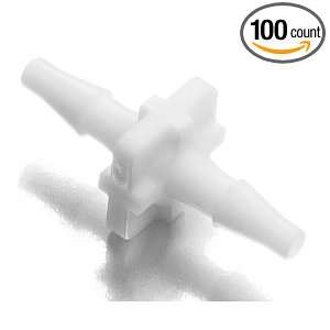 Nylon Tubing Connector , Barbed Elbow, 3/8 x 3/8 Tubing ID (Pack of 