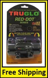 Excalibur TRU GLO Red Dot 30mm Crossbow Sight+Lens Caps  
