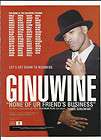GINUWINE None of Ur Friends Trade AD POSTER for 100% Ginuwine CD 1999 