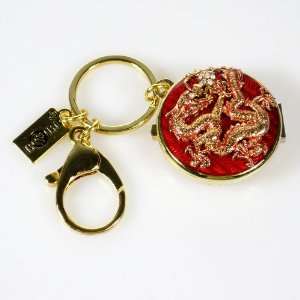   Keychain with 2GB Flash Memory/Drive, Chinese Dragon, Red Electronics