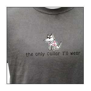  Designer Cotton T Shirt   Garment Dyed The Only Collar I 