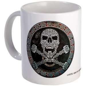  Celtic Pirate Skull Mug by 