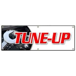  72 TUNE UP BANNER SIGN repair diagnosis fix check engine 