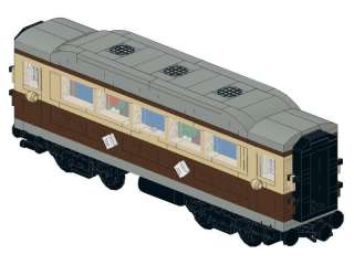 LEGO Train Emerald Night PASSENGER CAR 10194 INSTRUCTIONS ONLY 10185 