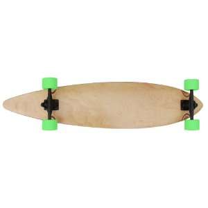 10 x 44 Pintail Longboard Skateboard Natural   70mm Wheels   Abec 7 