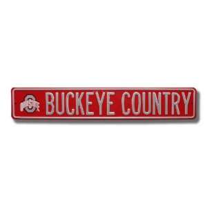  BUCKEYE COUNTRY with logo Street Sign