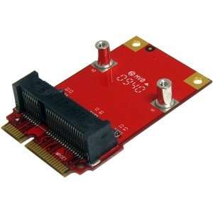  StarTech Half Size to Full Size Mini PCI Express Adapter. MINI PCIE 