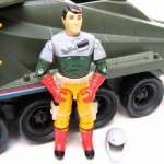 Persuader GI Joe 1987 Vehicle Complete with Back Stop Figure  