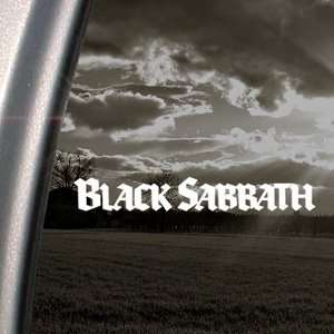  Black Sabbath Decal Car Truck Bumper Window Sticker 
