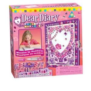    Sticky Mosaics Dear Diary by The Orb Factory (62958) Toys & Games