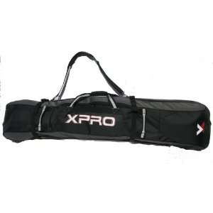 XPRO Snow Traveling Wheel Board Bag Black / Grey   Large Compartment 