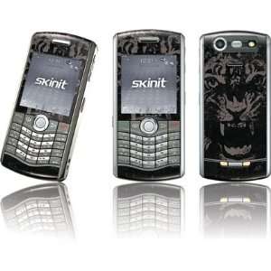  Black Tiger skin for BlackBerry Pearl 8130 Electronics