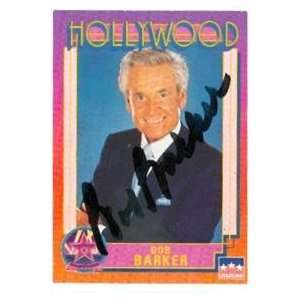  Bob Barker autographed Hollywood Walk of Fame trading card 