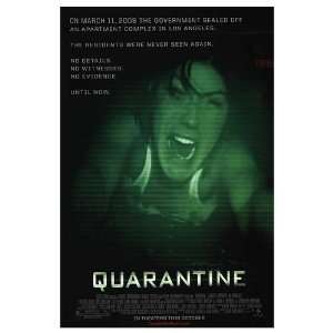  Quarantine Original Movie Poster, 27 x 40 (2008)