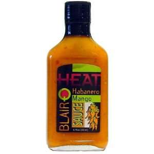 Blairs Q Heat Habanero Mango Exotic Hot Sauce (Bottle, 8.44 fl oz 