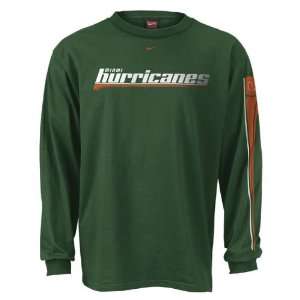   Hurricanes Green Speed Kills Long Sleeve T shirt