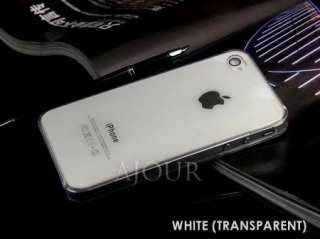   Quality 0.5mm Ultra Thin iPhone 4 4S Phone Case Cover A021 mbs  