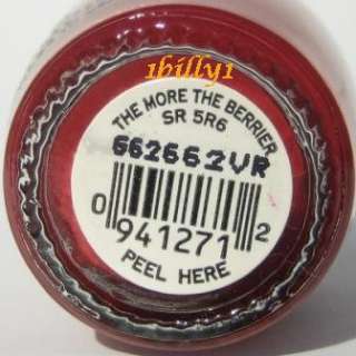 NEW OPI Nail Polish ~ The More the Berrier ~ Wrapped Up in Red Holiday 