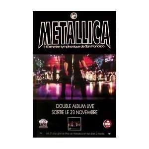  METALLICA S&M Music Poster