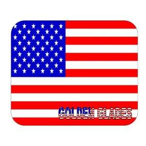  US Flag   Golden Glades, Florida (FL) Mouse Pad 