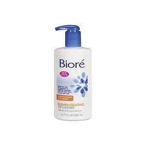 Biore Complexion Clearing Blemish Fighting Ice Cleanser (Quantity of 4 