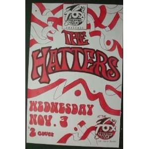  Hatters Fox Boulder Concert Poster 1993 VERY RARE