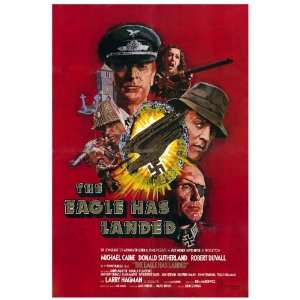 The Eagle Has Landed (1977) 27 x 40 Movie Poster Style B 