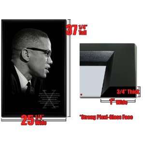   Framed Poster Malcolm X Brotherhood Quote FrPp30928A