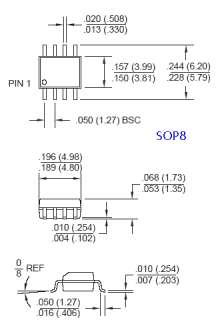 SOP8 SOP16 SOIC16 to DIP16 Socket Programmer Adapter  