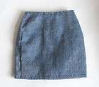 Vintage Barbie jean mini skirt short clothes 80s  