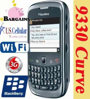   Curve 3G 9330   Black (U.S. Cellular) Smartphone NO Contract  