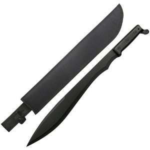  Fixed Blade Spear Point Machete Black