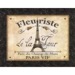  Fleuriste de la Tour   Poster by Daphne Brissonnet (14x11 