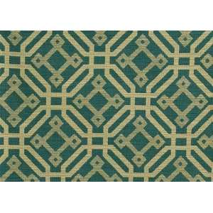  Polygon   Turquoise Indoor Upholstery Fabric Arts, Crafts 