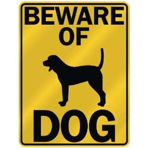  BEWARE OF  BLUETICK COONHOUND  PARKING SIGN DOG