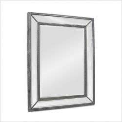 Beveled Rectangular Wall Mirror in Silver OUR SKU# REW1191 MPN MT783 