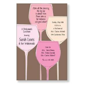  Blush Wine Invitation