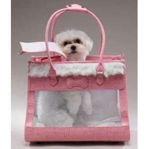  East Side Collection   Princess Pink Dog Carrier (Teacup 